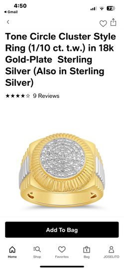 Men’s Ring  With Diamond