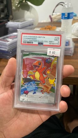 PSA 9 Charmander #038 First Partner Illus Collection