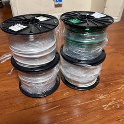 Wire # 12 Solid 500 Ft Each ( Cable Numero 12 Solido 500 Pies Cada Uno)