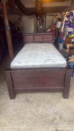 A twin bed