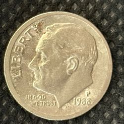 1988 Dime 