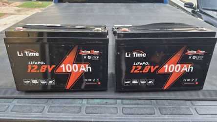 LiTime 12V LiFePO4 Batteries