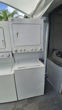 Stackable 27" Washer And Dryer Work Perfect