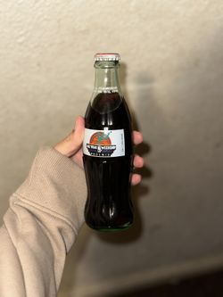 1995 coca cola glass bottle