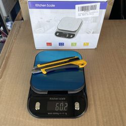 New Digital Kitchen Scale 5000g X 0.1g Food Prep Cooking Baking 