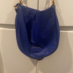 Blue leather Marc Jacobs bag