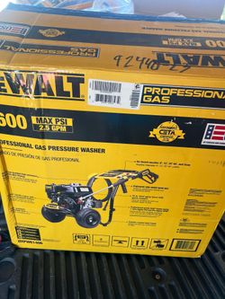 BRAND NEW HEAVY DUTYDEWALT PRESSURE WASHER 3600psi