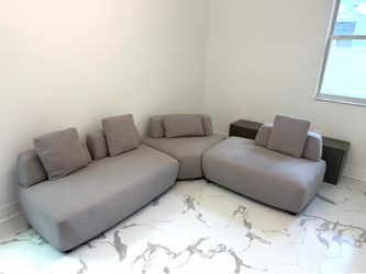 Modern Low-Profile Sectional Sofa