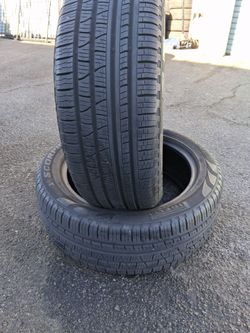 🛞🚛2 TIRES ONLY 235/50/19 PIRELLI SCORPION 🦂