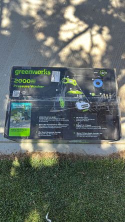 Green works Pressure Washer