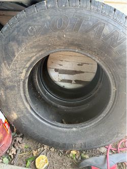 Accelera Omikron A/T all-terrain tire.