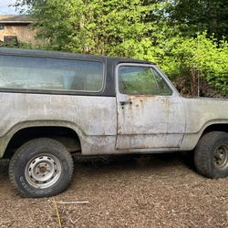 1980 Dodge Ramcharger Project