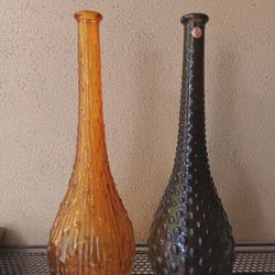 Mid Century EMPOLI glass Vases