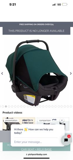 Nuna Car seat 