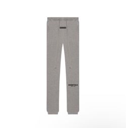 Grey Dark oatmeal essential cuffed sweats