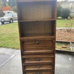 Dresser, Secretary, Cherry, Pull Down Desk, Dovetail Drawers, Delivery