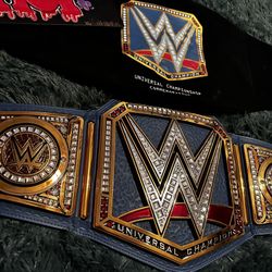 (RARE) WWE Blue Universal Championship Commemorative Belt