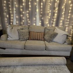 Moving Sale Furniture Couch Island Hutch Cabinet TV stand Rug Jerseys