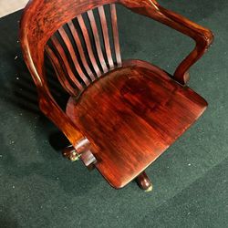 Wood Office Chair