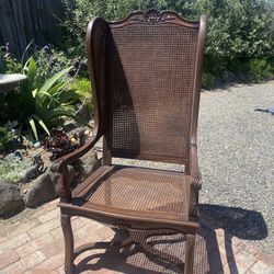 Throne Cane Chair