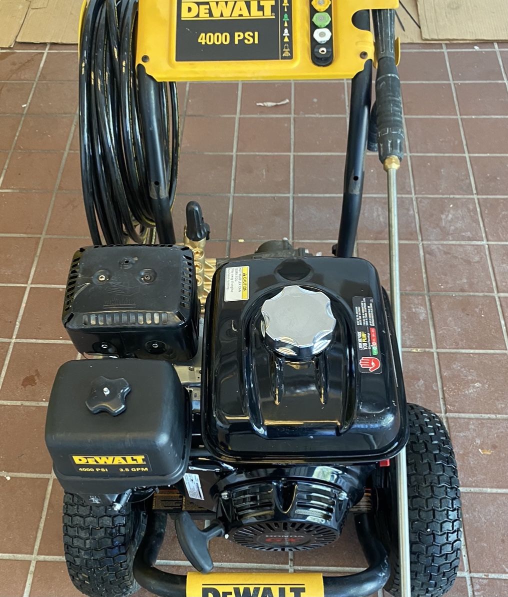 Pressure washer 4000psi