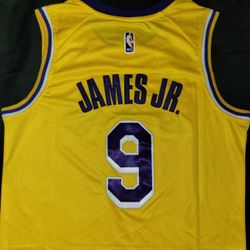 LAKERS Bronny James jerseys (S, M, L, XL, 2XL, 3XL) 