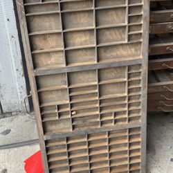 Letter Printing Drawers