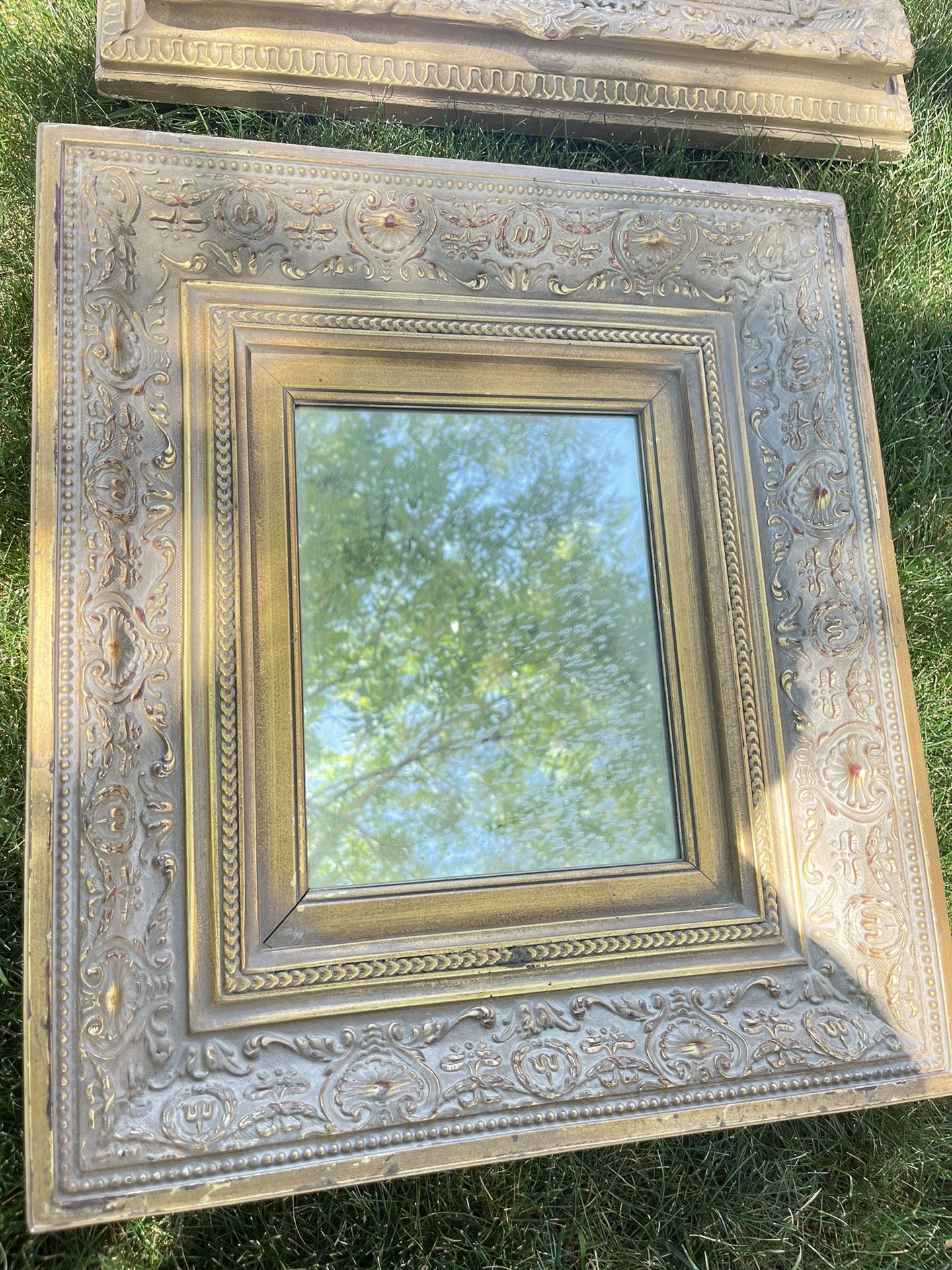 framed mirror