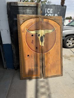 Antique Carved Wooden Doors