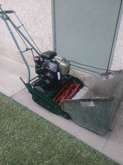 California trimmer reel mower