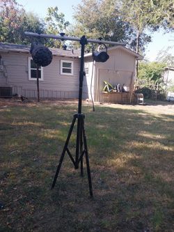 DJ Light Stand with Two Effect Lights
