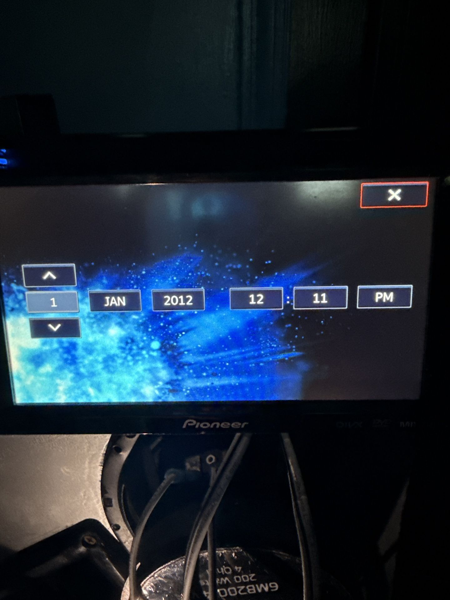 Pioneer AVH-X1500 DVD (no bluetooth)