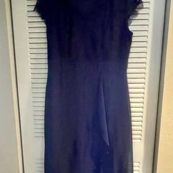 Navy Blue Cocktail Dress 