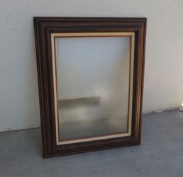 Antique Glass Picture Frame 2 2"×2 8"