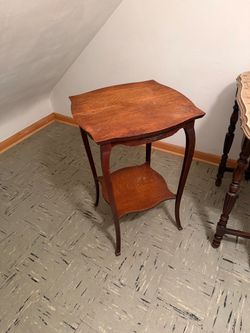 small wooden table