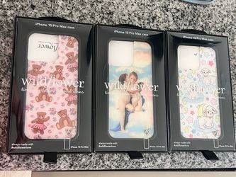 Wildflower iPhone 15 Pro Max Cases
