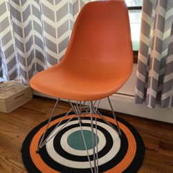 Brand new orange side chair Eiffel dining chair