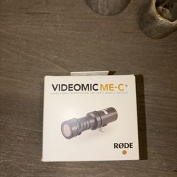 RØDE VideoMic Me-C+ USB-C Microphone – Like New w/ Box