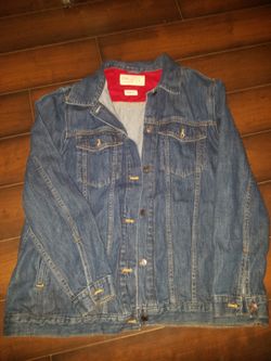 Gap Red XL Denim Jacket