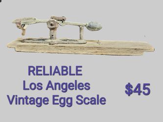 ★ Price Reduced ★  VINTAGE EGG SCALE