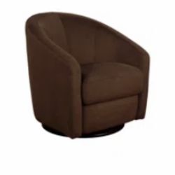 Mocha Chocolate Swivel Glider