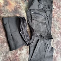 Men’s Lightweight Convertible Summer Trail Pants - XL x 30”