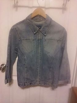 Light blue denim jacket