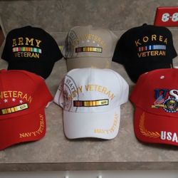 PATRIOTIC CAPS 🪖💯