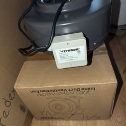 Inline Ducking Ventilation Fan Vivosun 8" 740 CFM