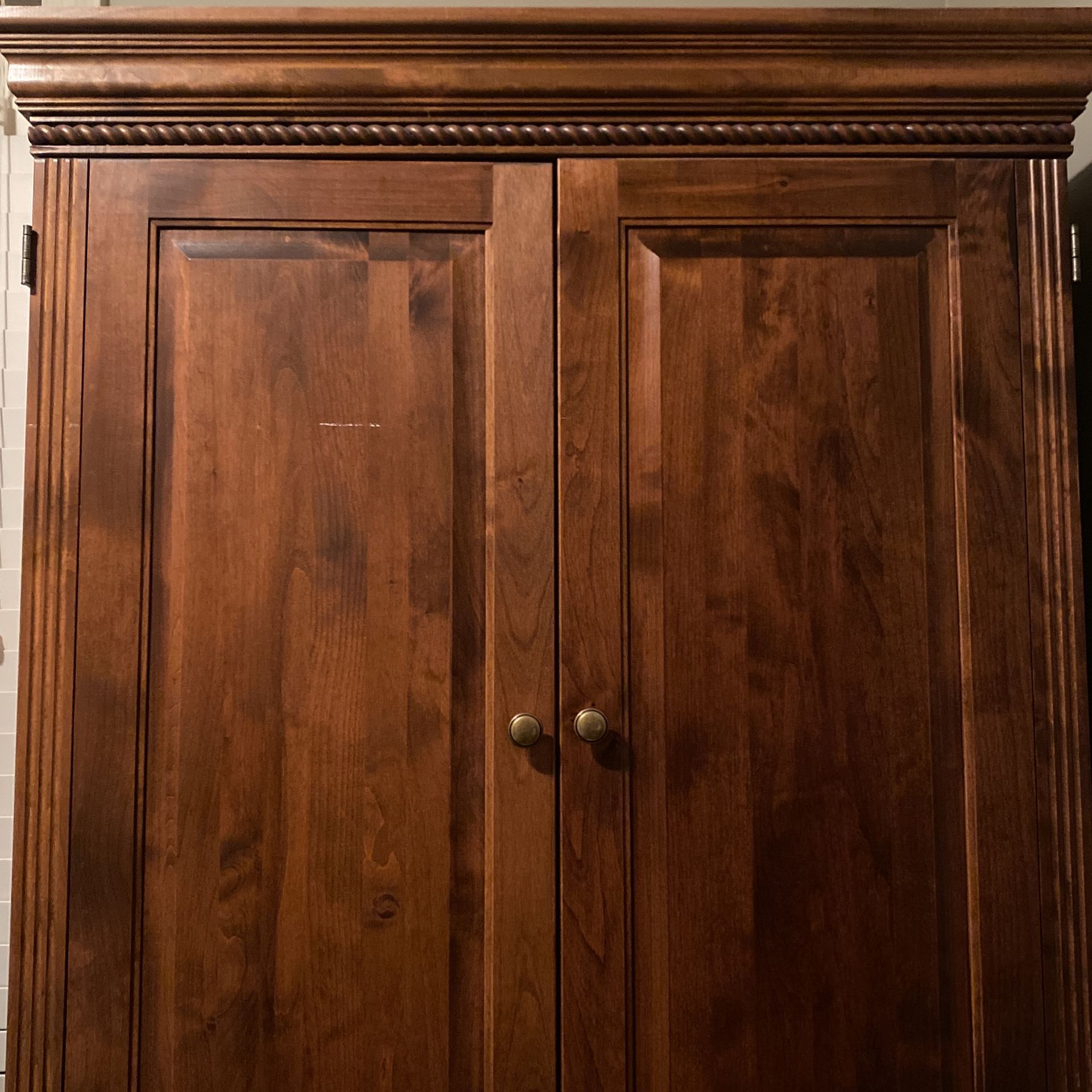 All Wood Armoire
