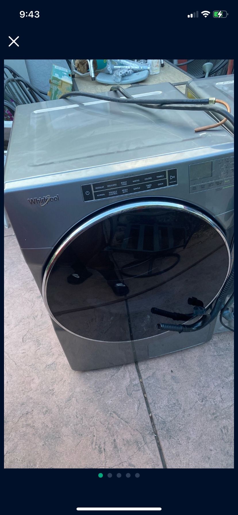 Electric Whirlpool Dryer