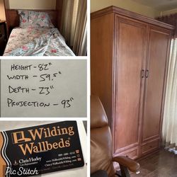 Wilding Wallbeds Twin Murphy Bed