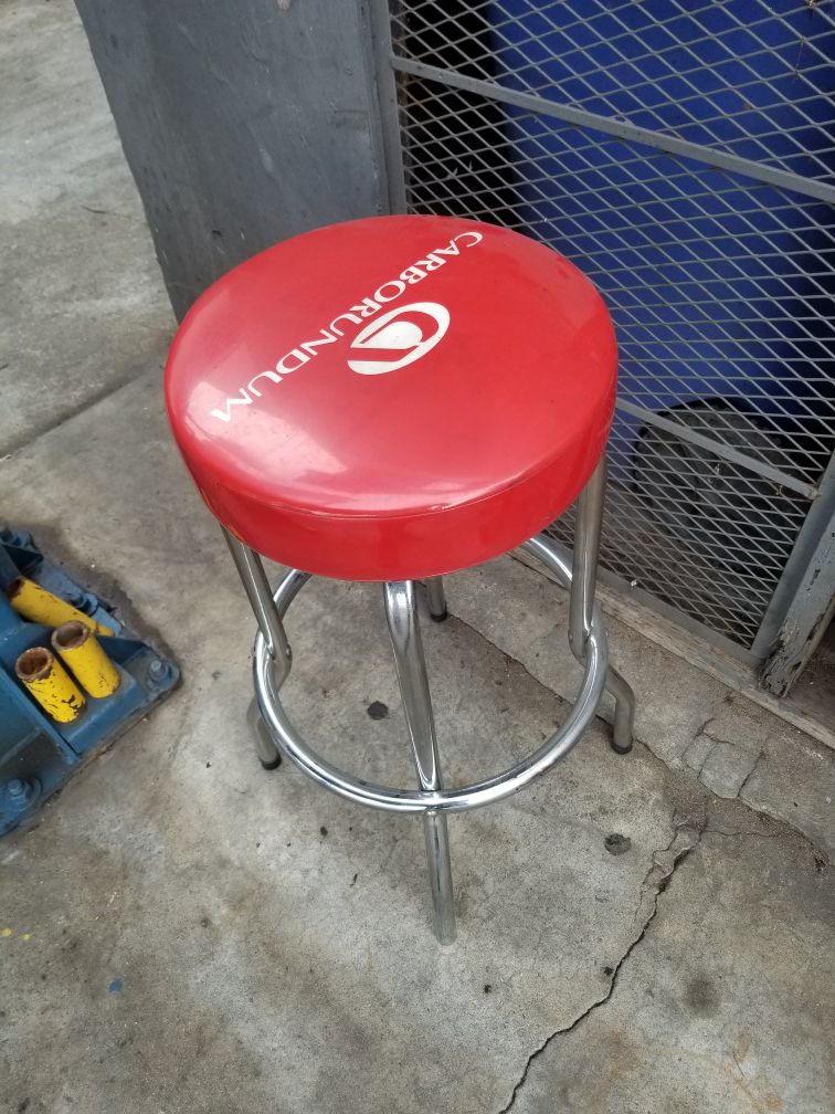 Nice red stool