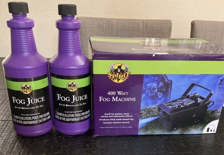 Fog Machine 400 Watt Spirit Halloween Addition
